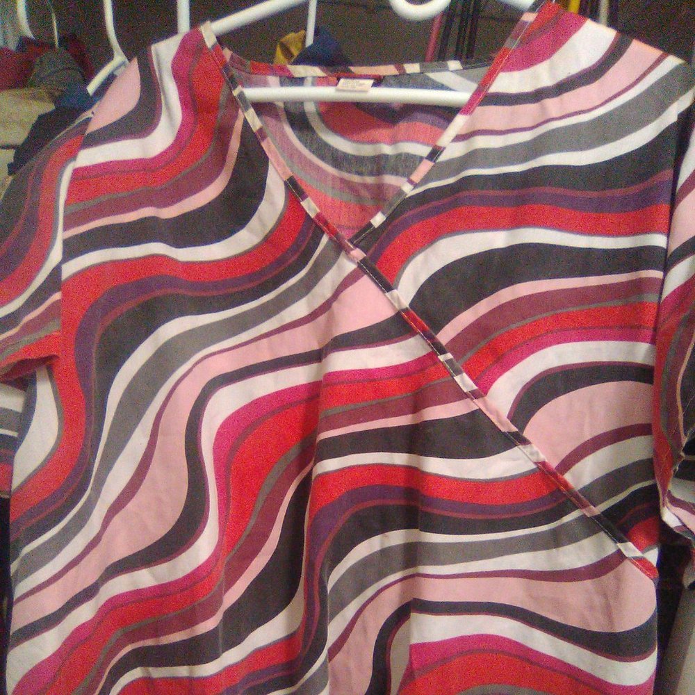 Women's Denice 3xl Scrub Top